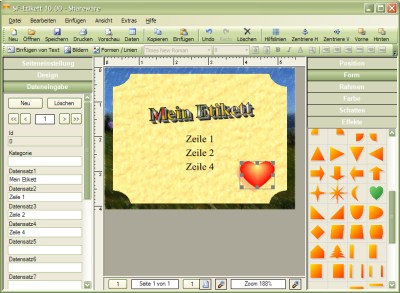 SF-Etikett - Software für Etiketten drucken